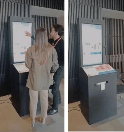 Punto de registro para eventos. Plataforma de gestión de eventos